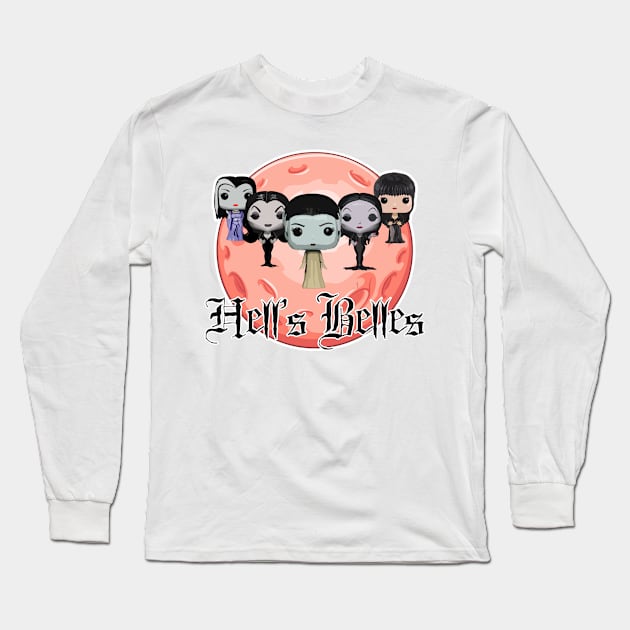 Hell's Belles (variant 2 of 3) Long Sleeve T-Shirt by woodsman